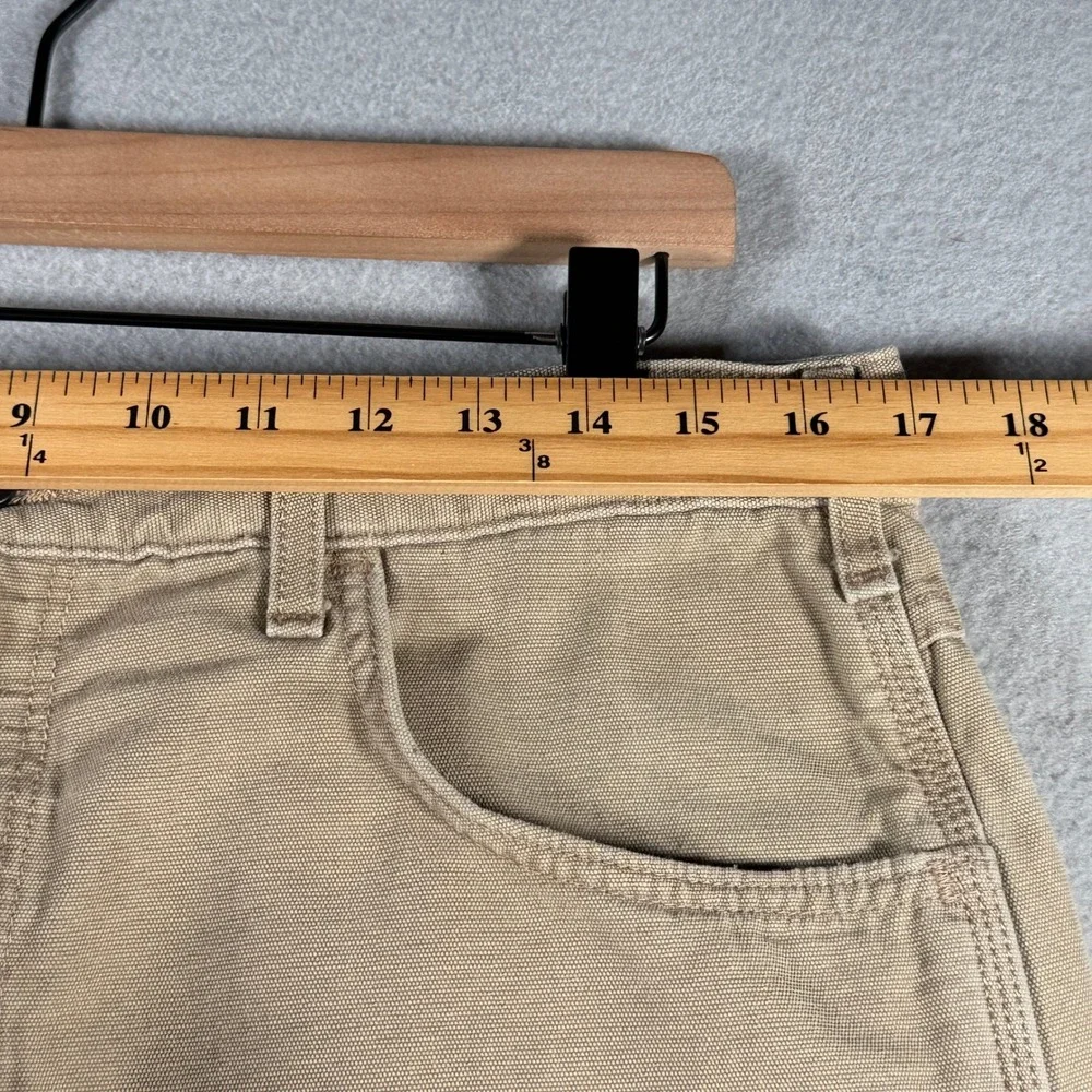 Carhartt FR Flame Resistant Loose Fit Canvas Work Pants Tan 35x32 FRB159 GKH